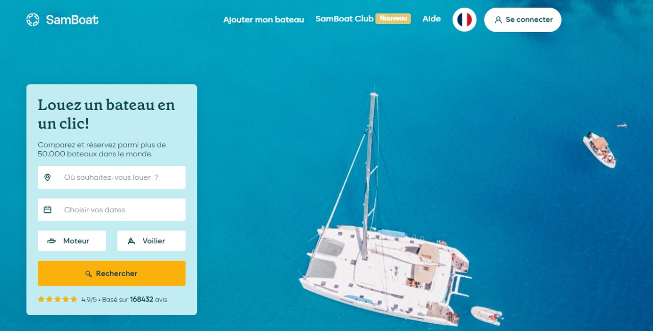 SamBoat, site de location de bateaux. Voir les avis SamBoat et infos utiles