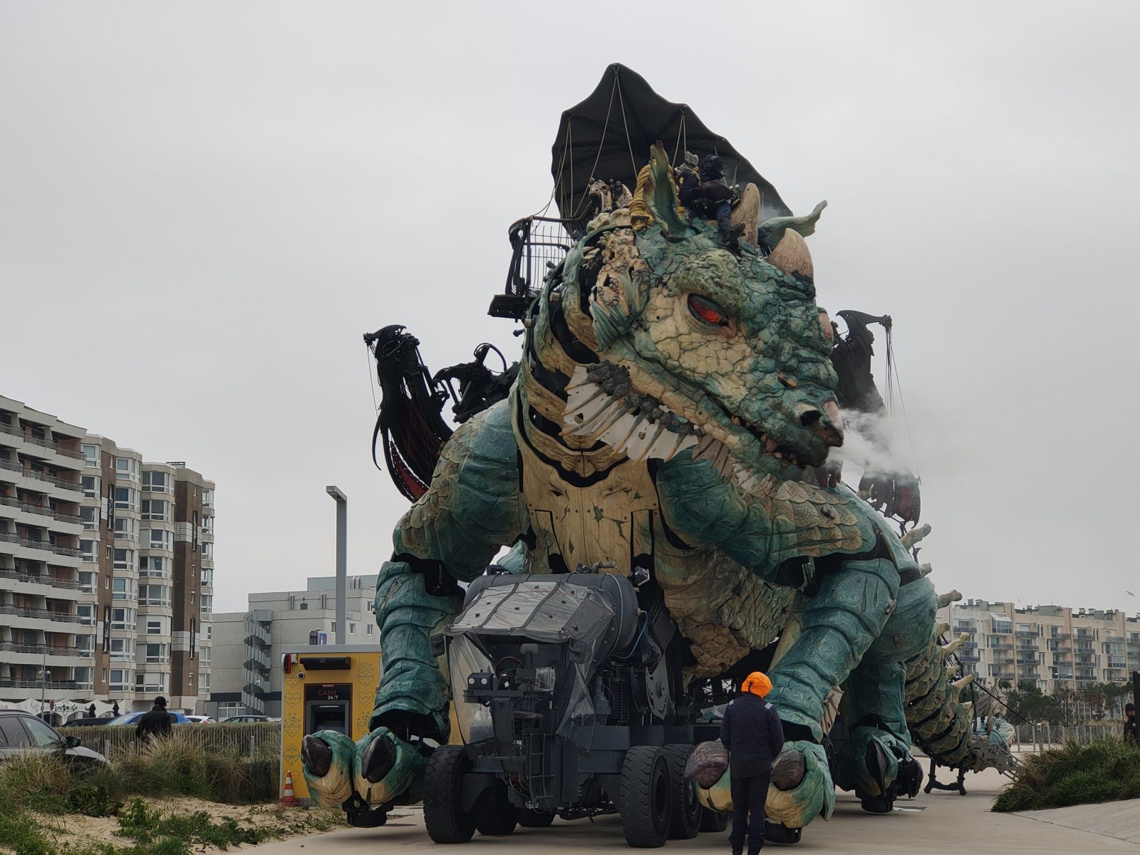 Le Dragon de Calais, machine animée de la Compagnie La Machine